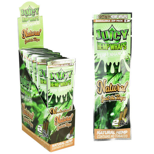 Juicy Hemp Wraps - Terp Enhanced
