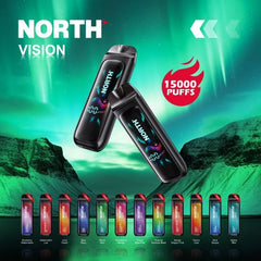 NORTH VISION (15K) PUFFS DISPOSIBALE VAPE