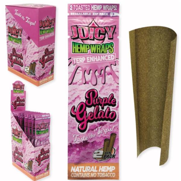 Juicy Hemp Wraps - Terp Enhanced