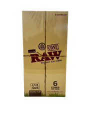 Raw Cones - Naturally Slow Burning Organic Hemp 1 1/4 Size