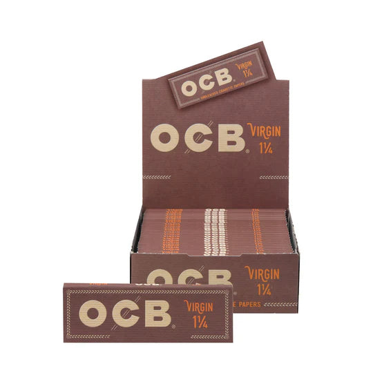 OCB Unbleached Rolling Papers 24 booklets