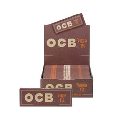 OCB Unbleached Rolling Papers 24 booklets